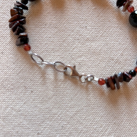 Multicolored gemstone and crystal bracelet - Picture 2 of 3